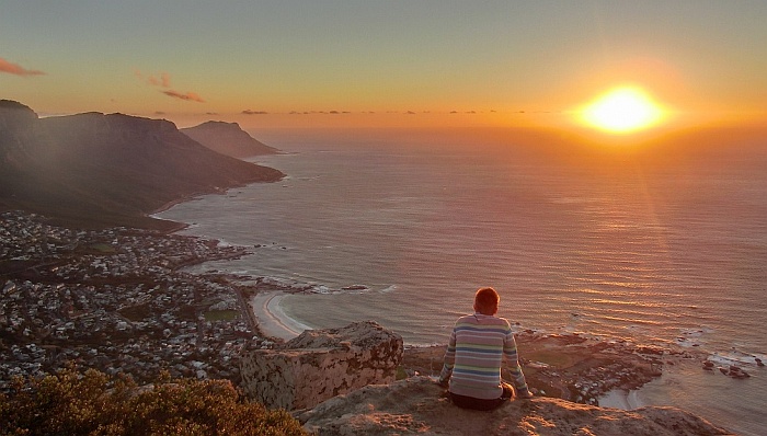 View on Cape Town from Lions Head