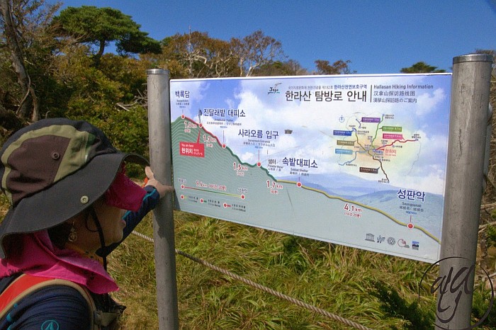 Trekking possibilities on Jeju Island - South Korea