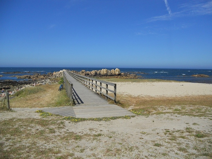 The beach in Viana do castelo