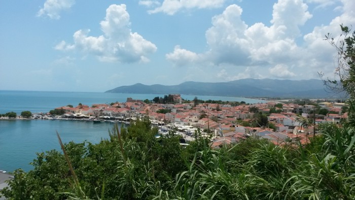 View of Pythagoreion, Samos from uphill
