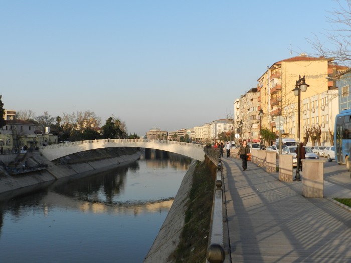 Asi River ( Orontes) passes through Antakya