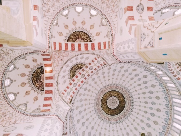 Ceiling of Merkez Camii ( Central Mosque)